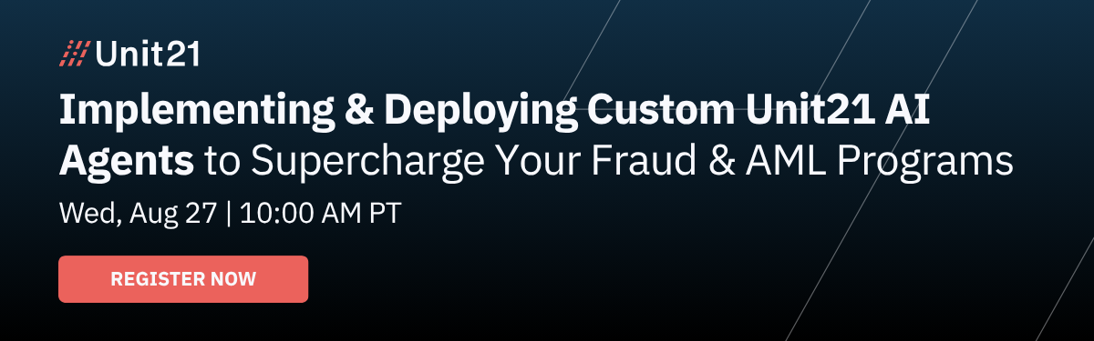 Implementing & Deploying Custom Unit21 AI Agents